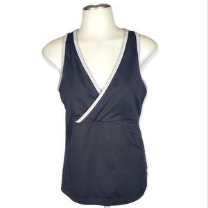 OLD NAVY Workout Tank with Built-In Sports Bra Size Large